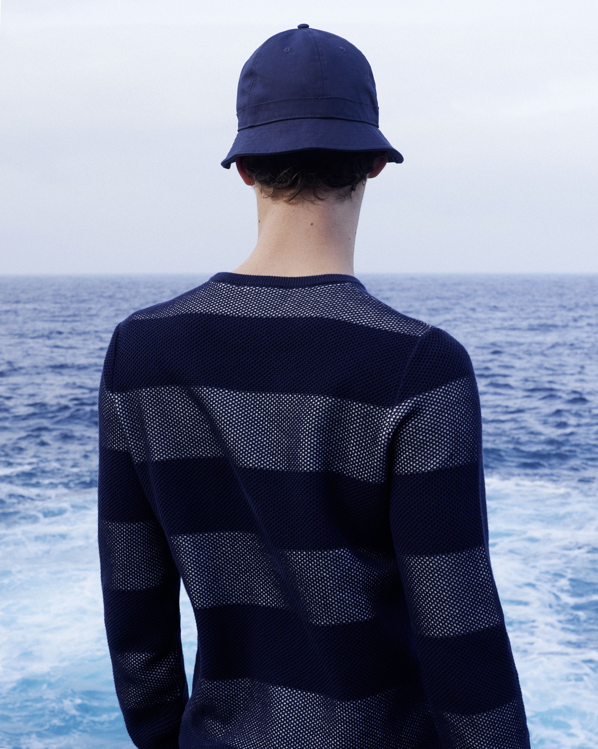 Editorial portrait shot in La Palma for Icon