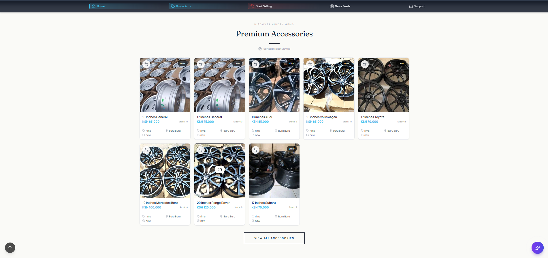 premium Accessories (HomePage)