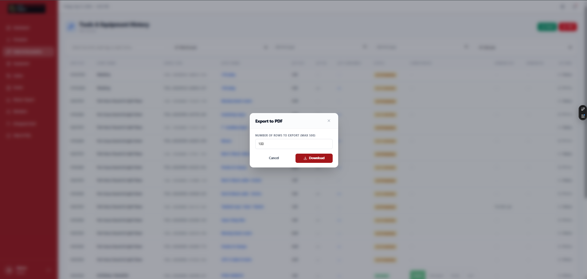 Export Reports 