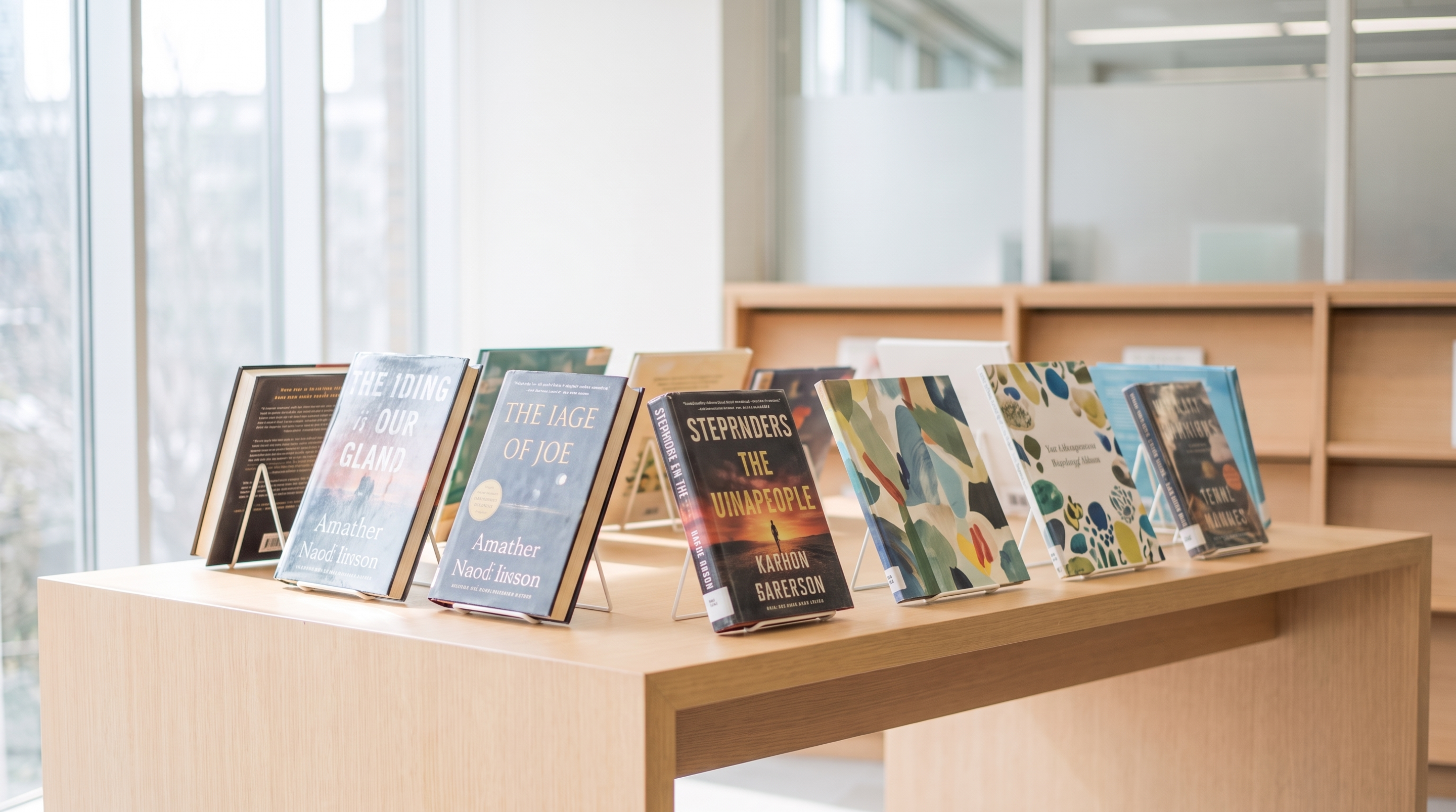 A table of recommended novels.