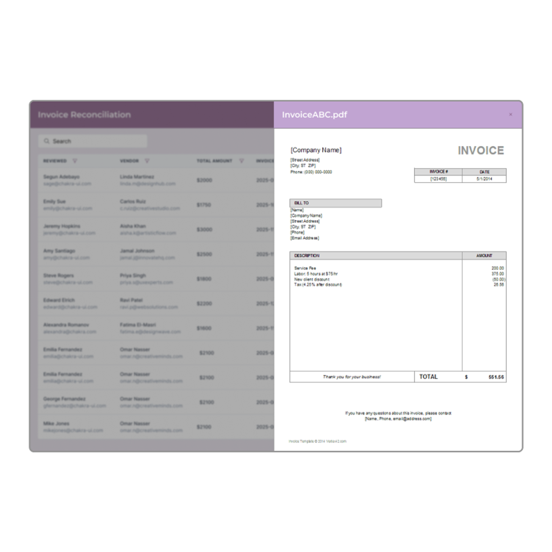 Screens from the AI solution built by CloudX