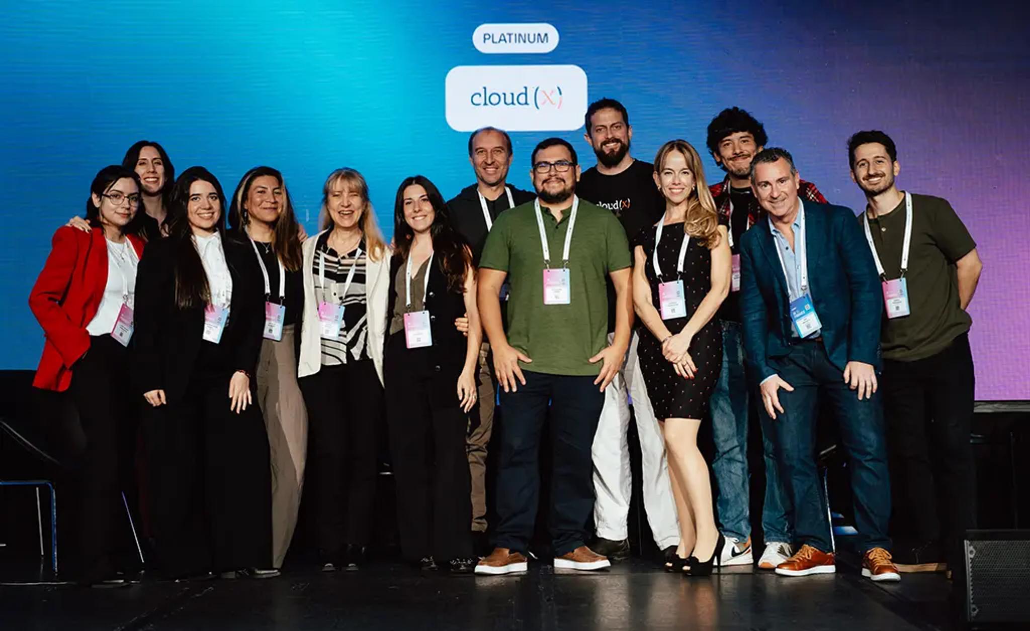 The CloudX team at AI in Finance 2025