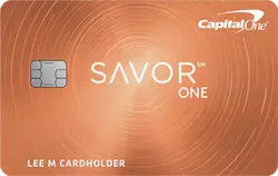 Card art of the Capital One Savor One Credit Card