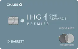 Card art of the IHG One Rewards Premier Credit Card