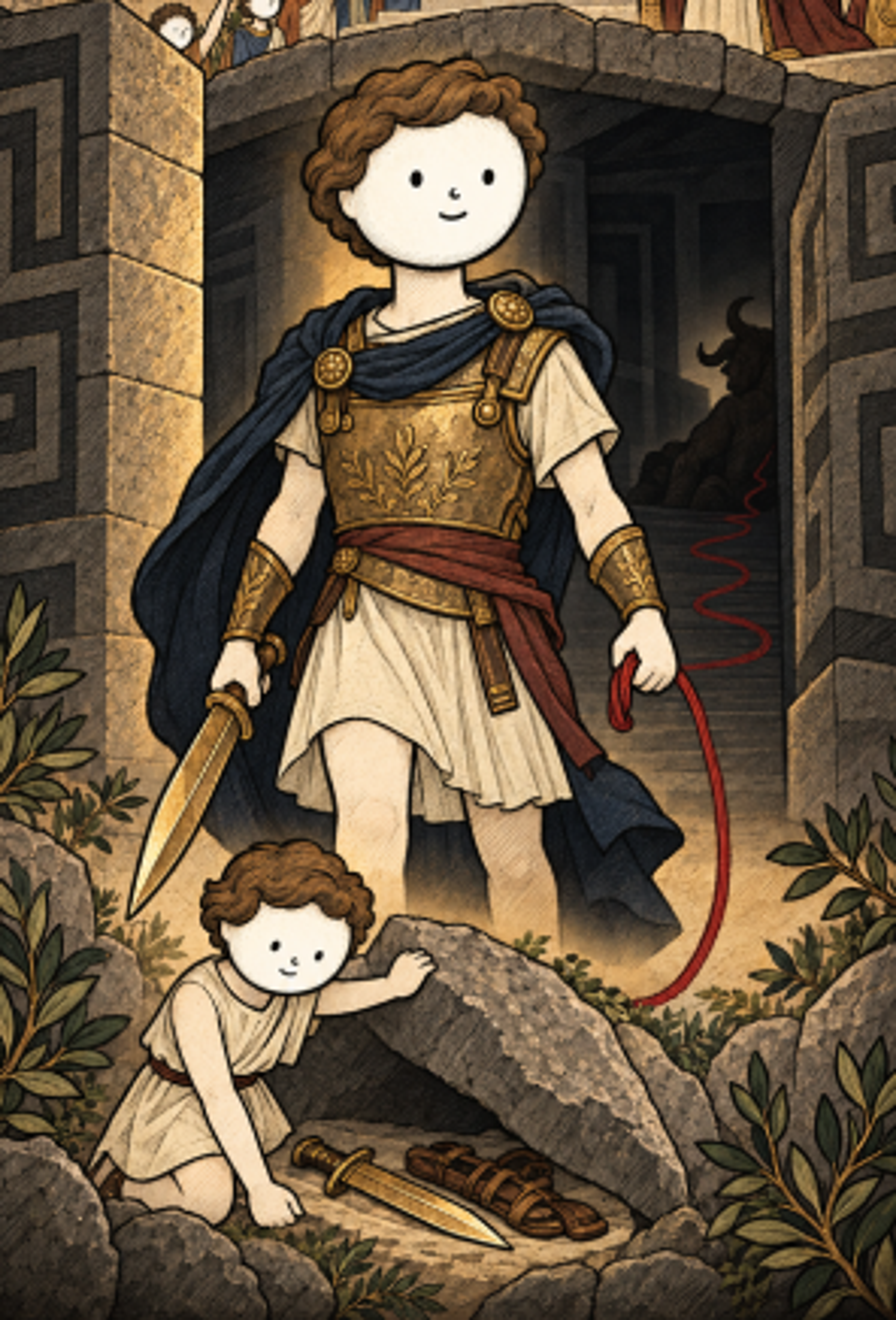 The Hero Who Killed the Minotaur