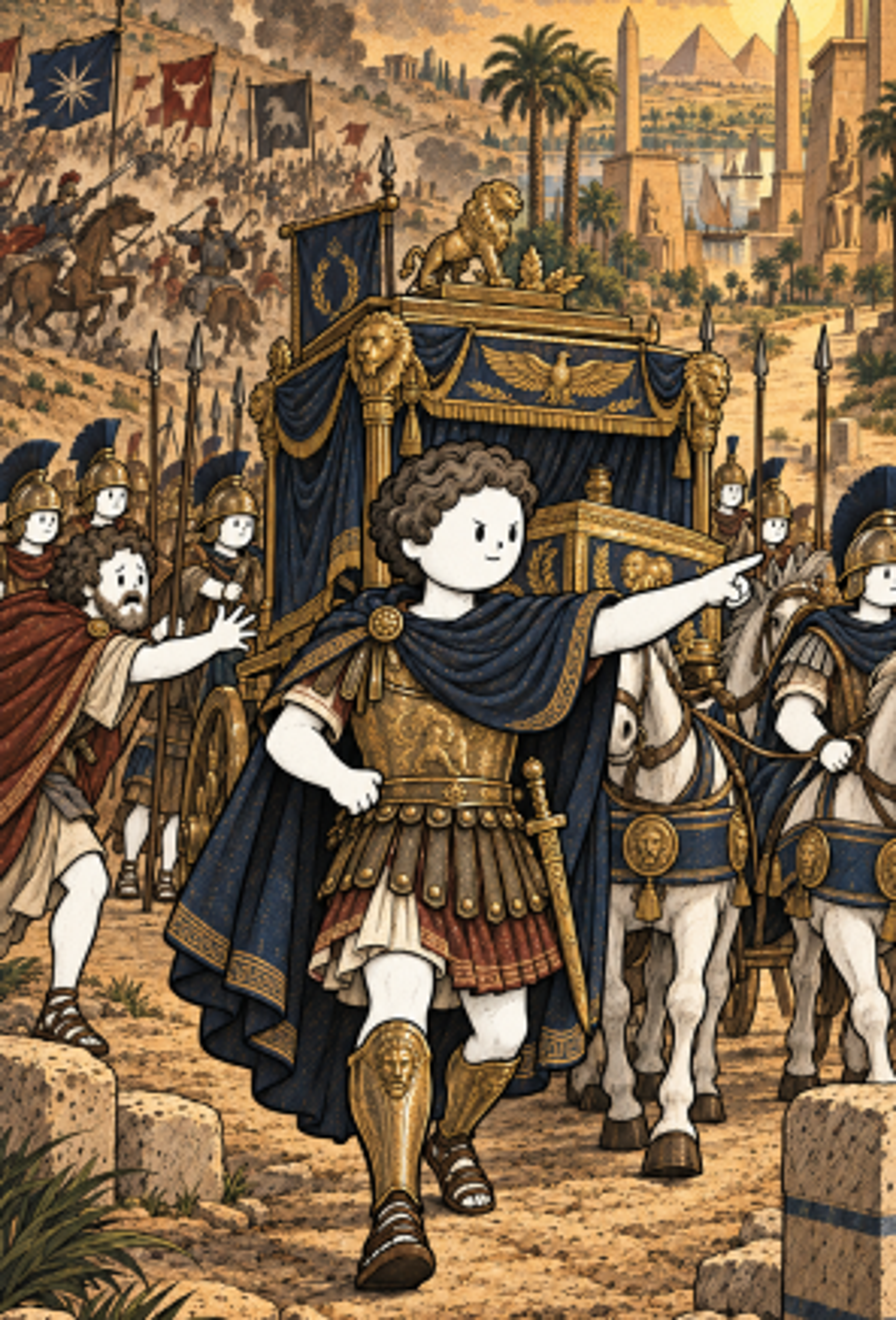 The Conqueror Who Became a Living God
