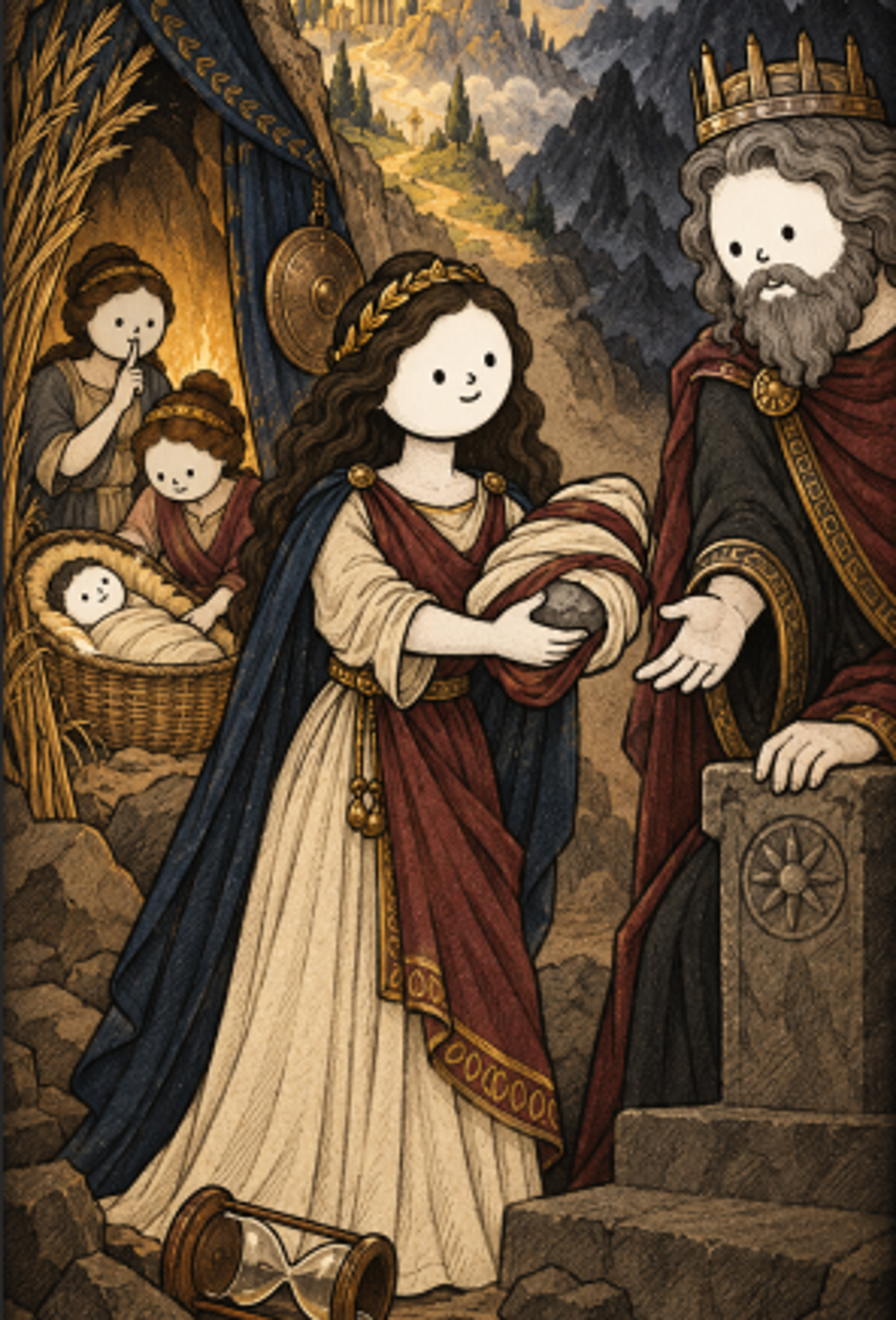 How One Mother Saved the Greek Gods