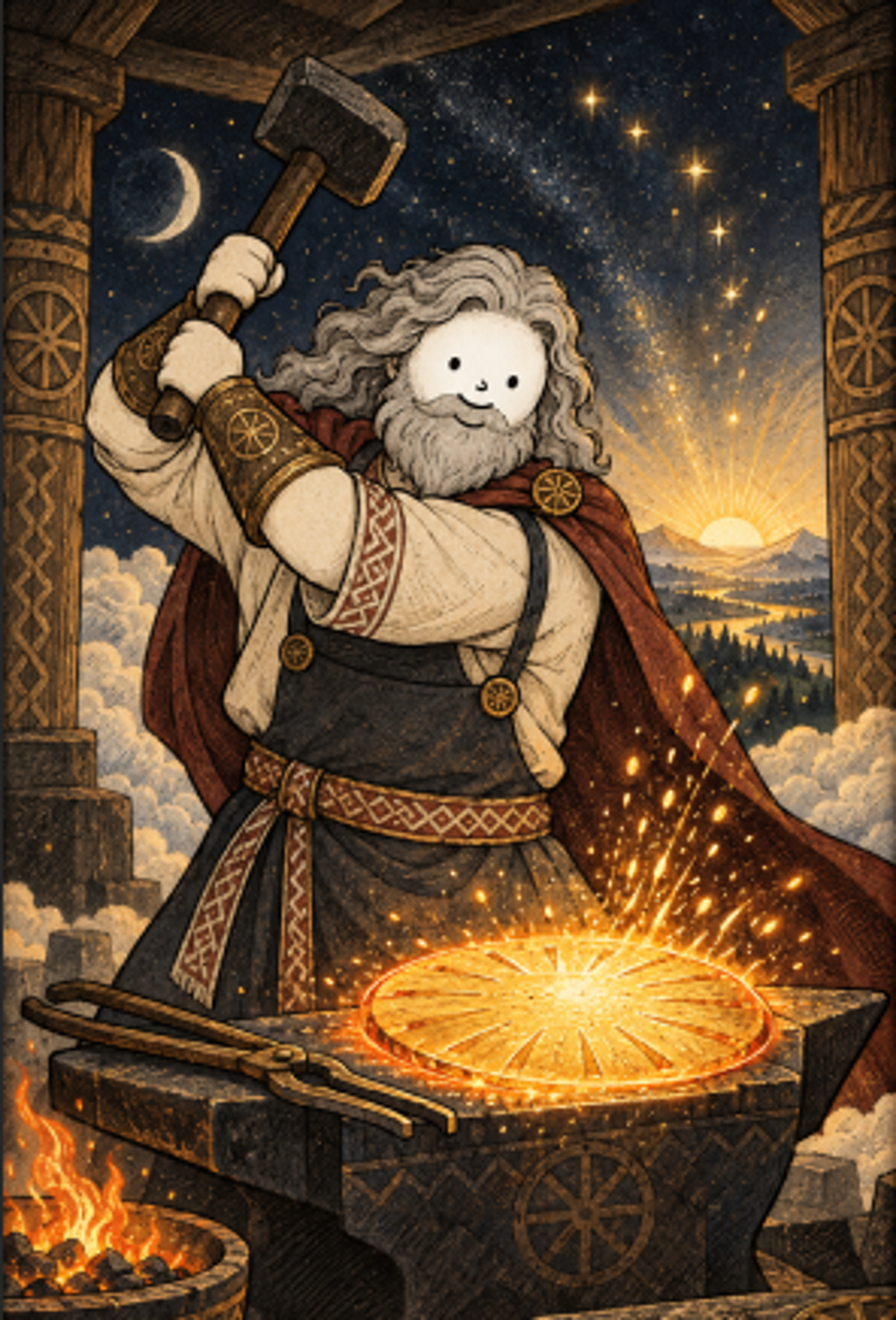 The God Who Forged the Sun