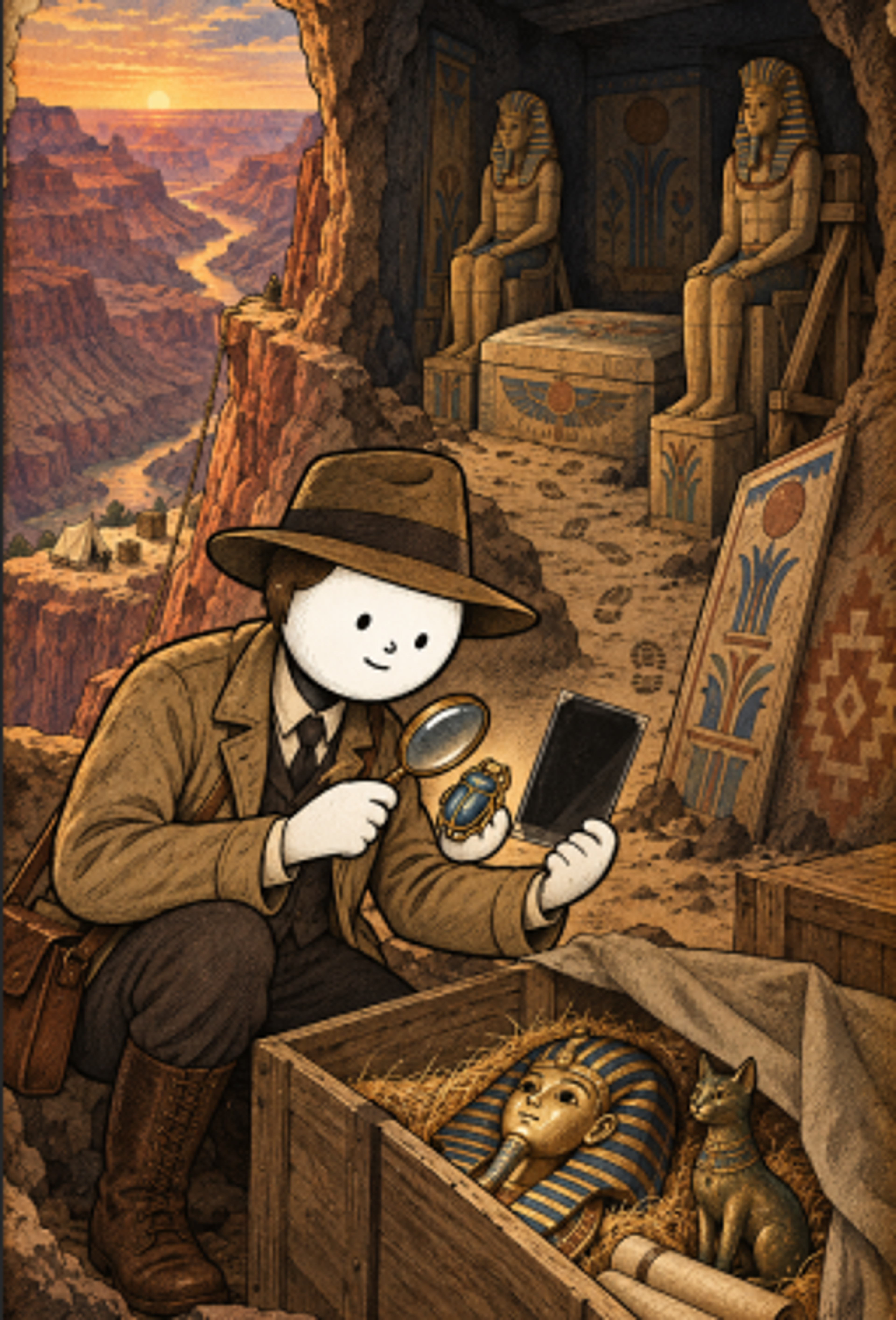 Egyptians in the Grand Canyon?