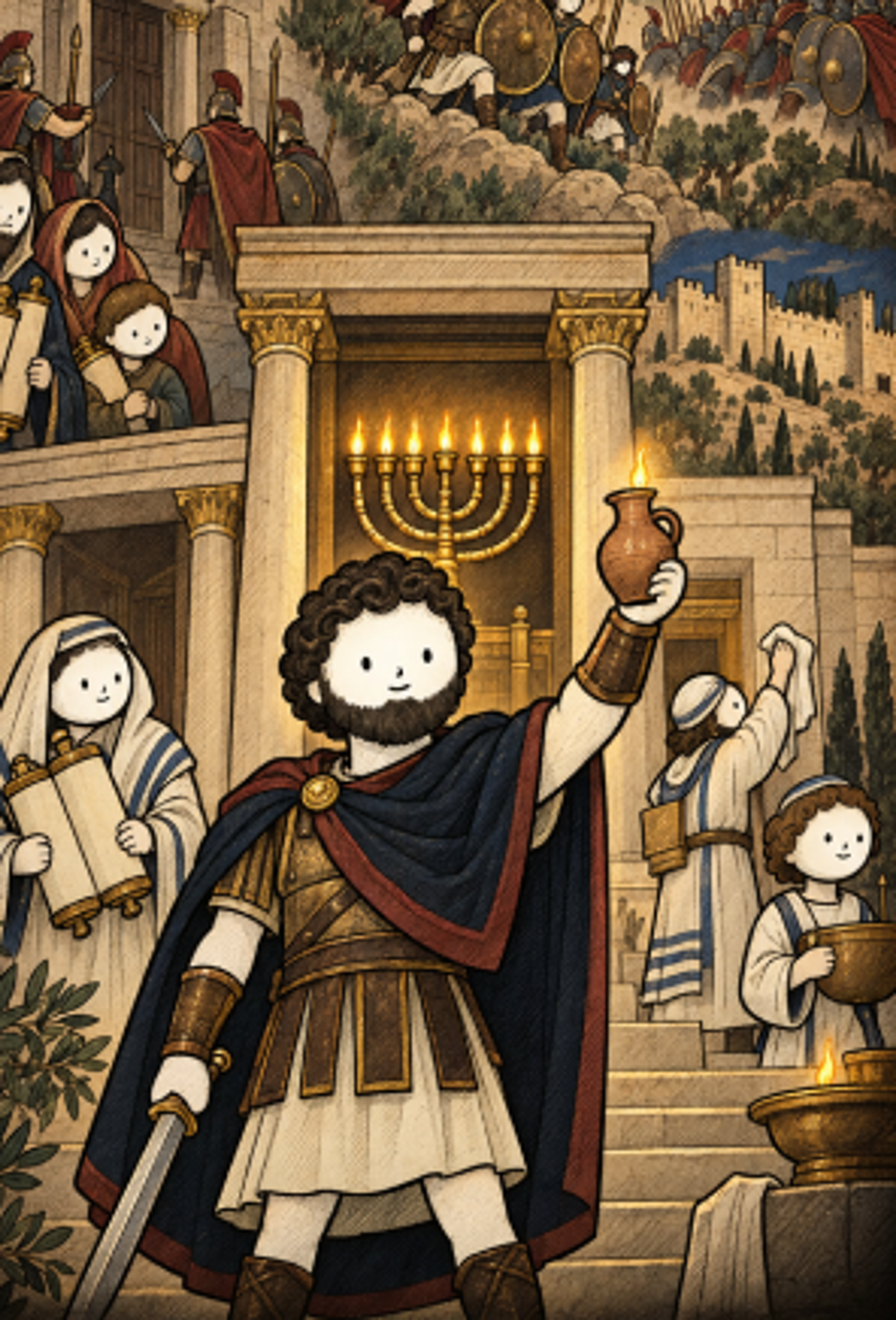 The Real Story Behind Hanukkah
