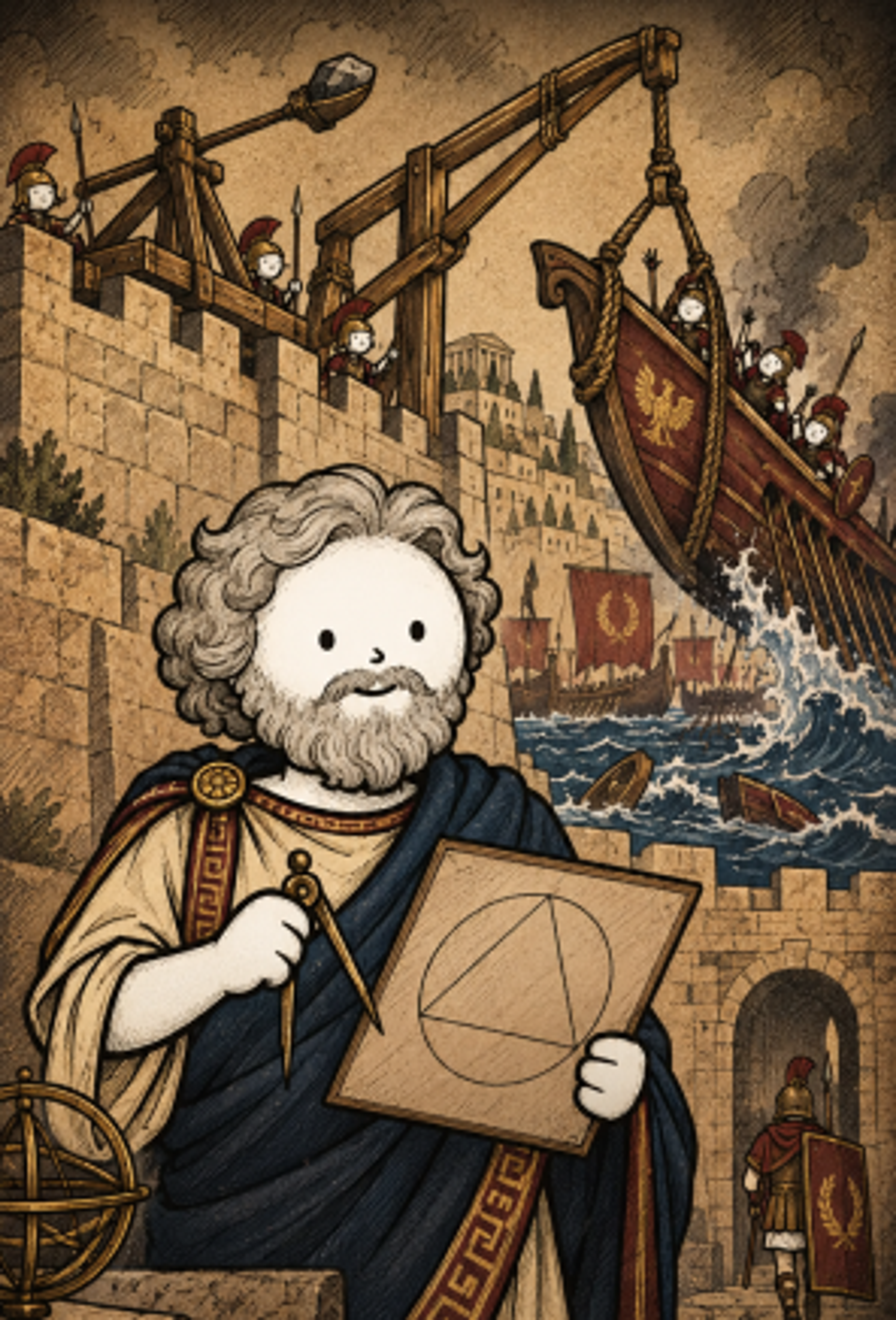 How Archimedes Terrified the Roman Empire