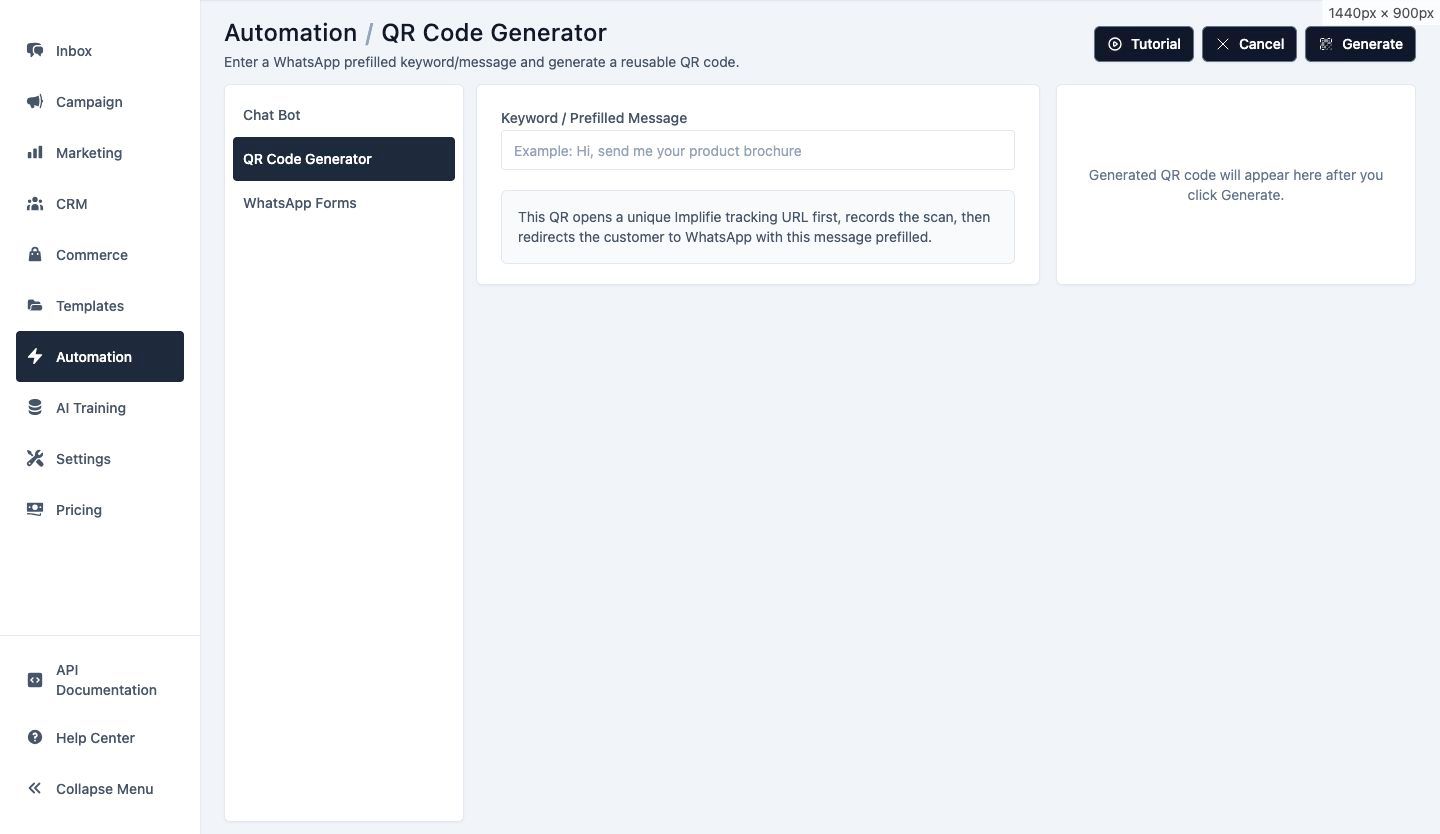 Keyword automation editor in Implifie