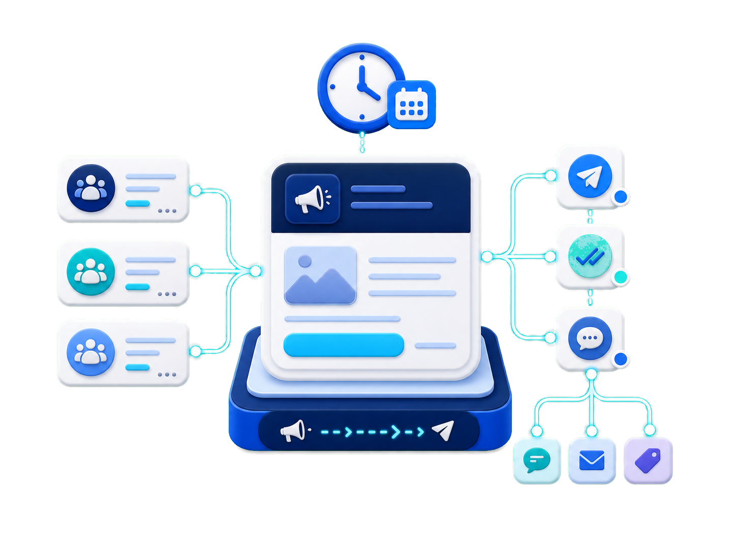 Implifie WhatsApp Business API broadcast campaign automation with message templates, audience targeting, and delivery workflow