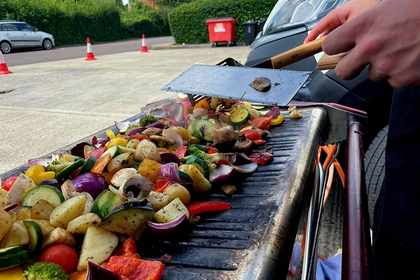 bbq corporate catering, Wiltshire, Pig and a half