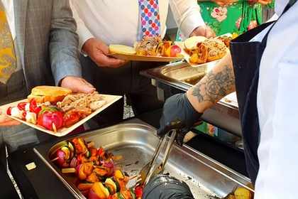 hog roast wedding