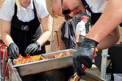 hog roast catering