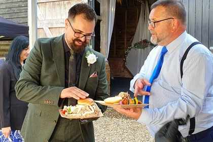 Wedding catering, Wedding Hog Roast