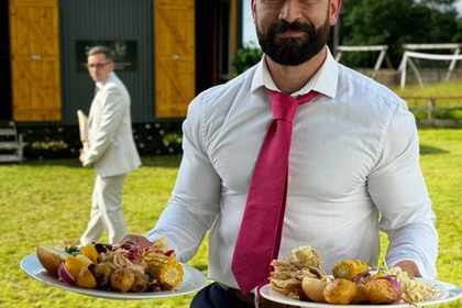 catering for wedding, hog roast and BBQ