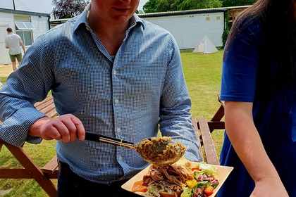 hog roast birthday party