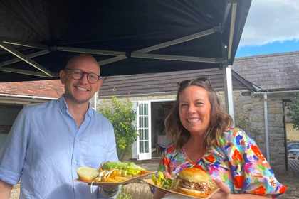 Hog Roast Birthday catering