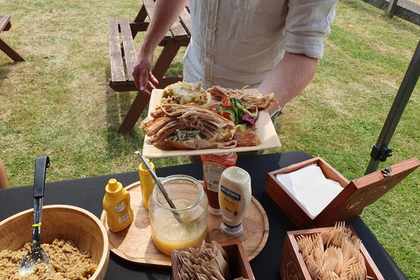 hog roast salads