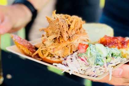 University Event Catering: Hog Roast & Pizza