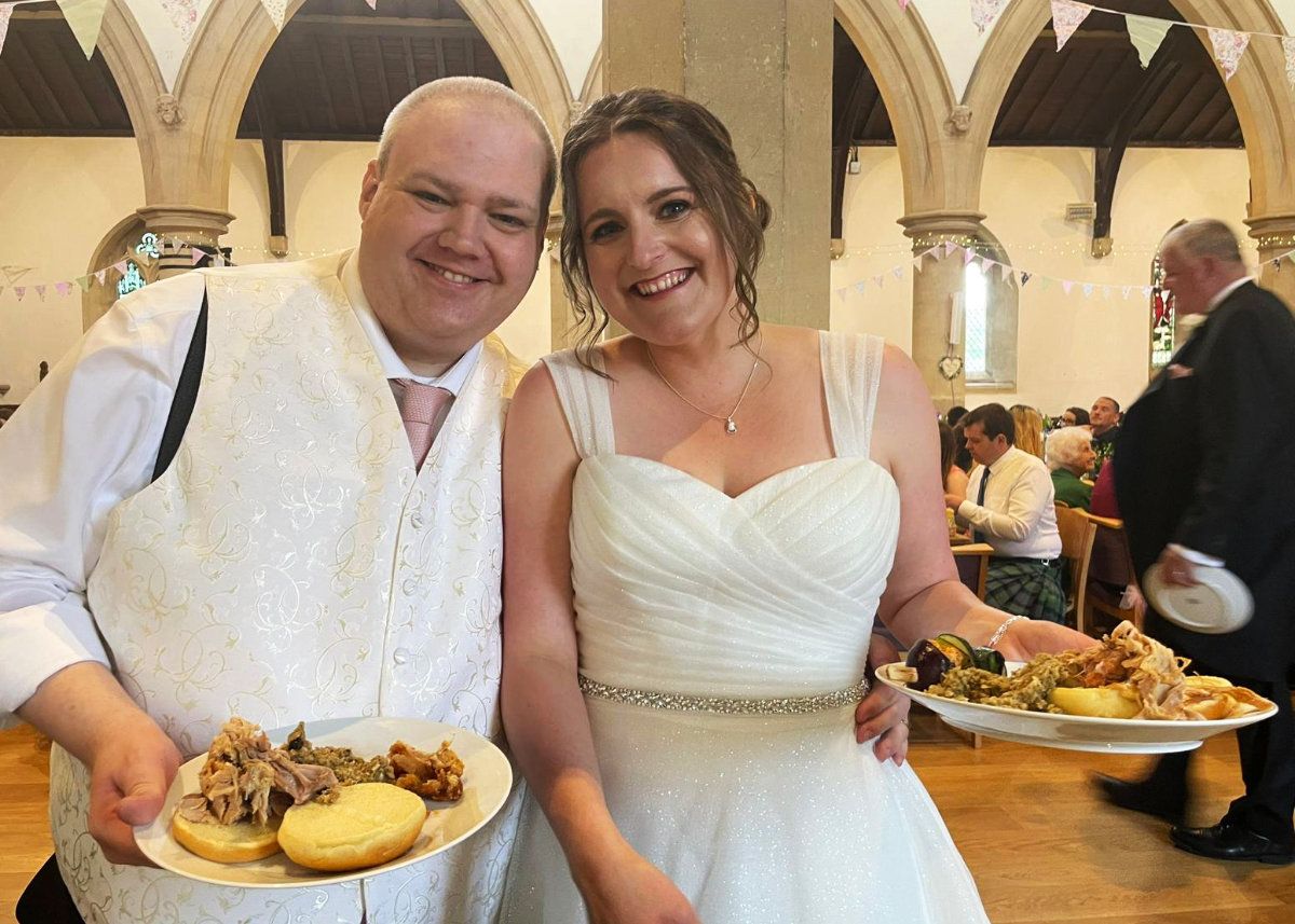 Wedding buffet catering