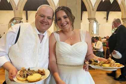 Wedding buffet catering