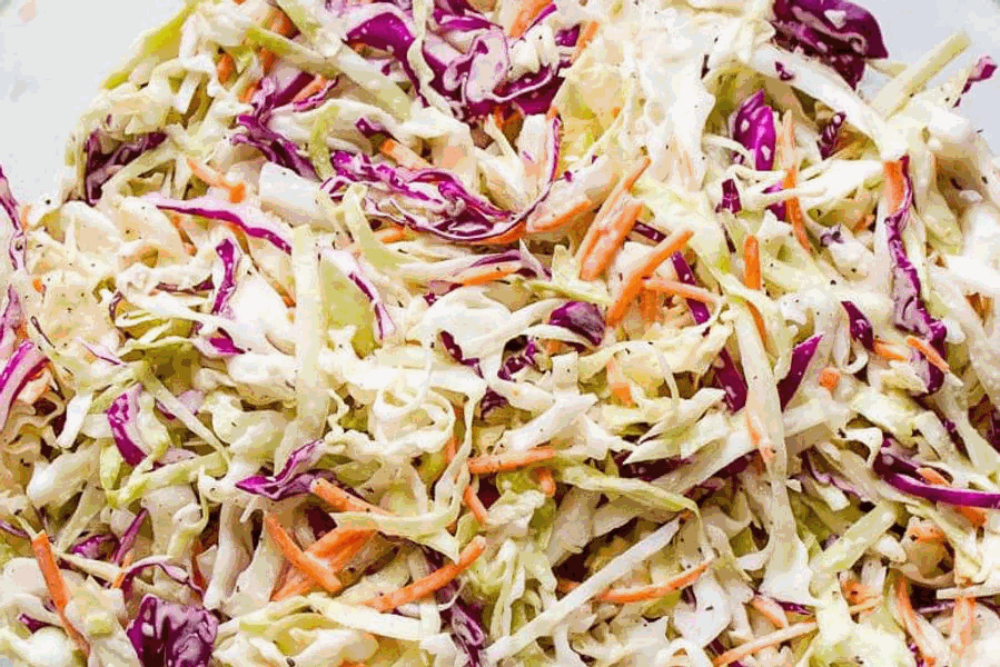Guinea Pig Chicken Caesar Coleslaw photo