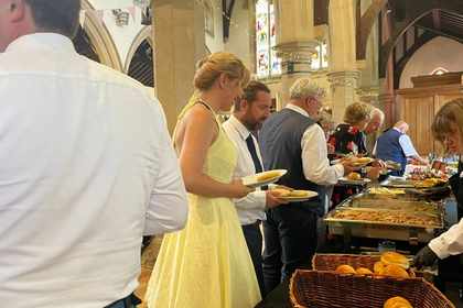 Wedding catering Wiltshire
