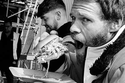 Company event, catering, hog roast