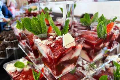 Desserts, wedding catering Swindon Wiltshire