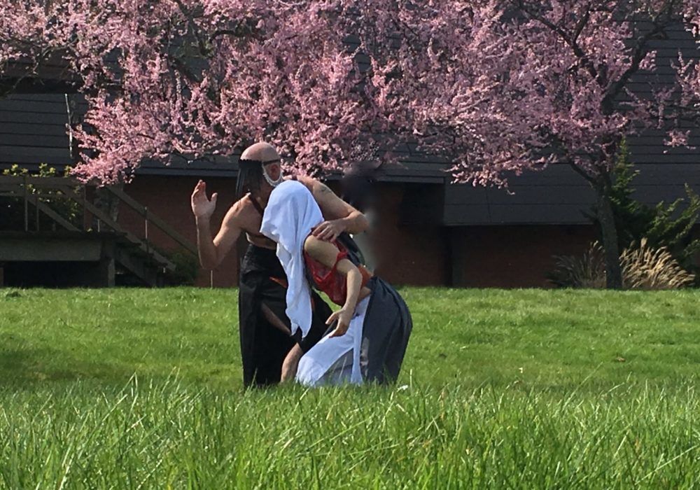 MovementLab performance at the Seattle Butoh Festival, 2017.