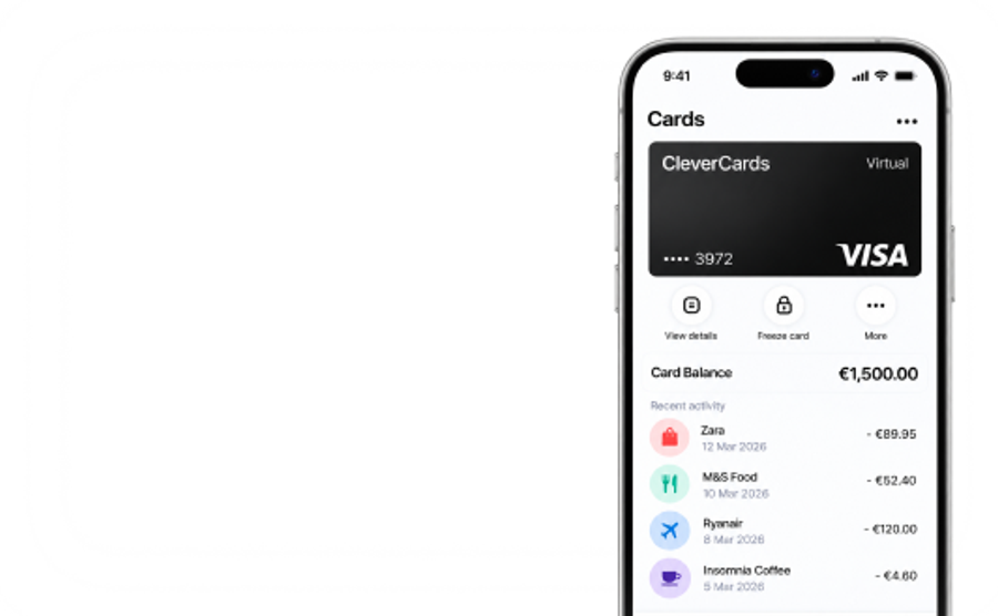 phone with card