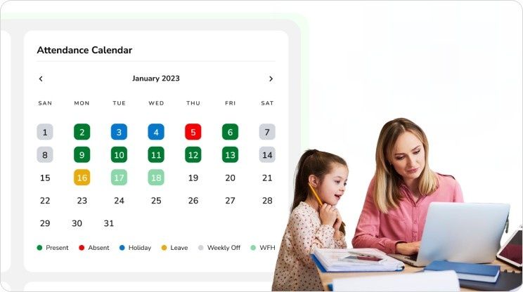 Work from Home Attendance - Absenteeism through attendance app