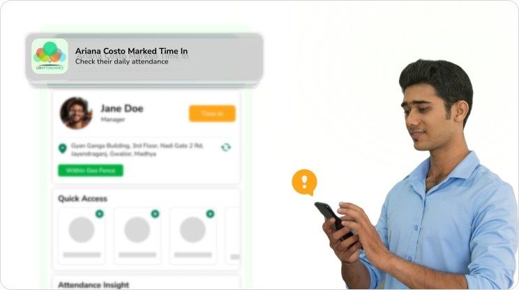 Online Staff Attendance Register