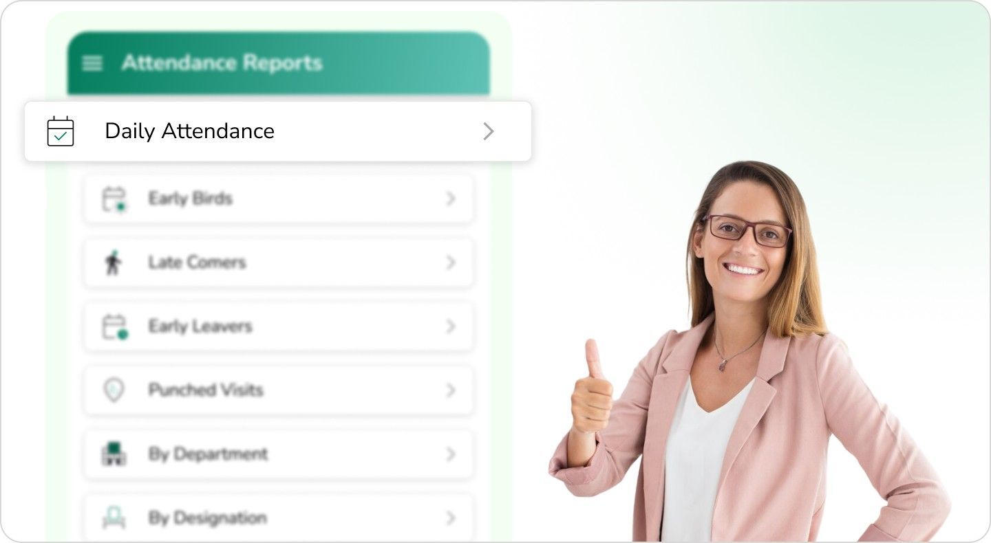 attendance system - Attendance Reports