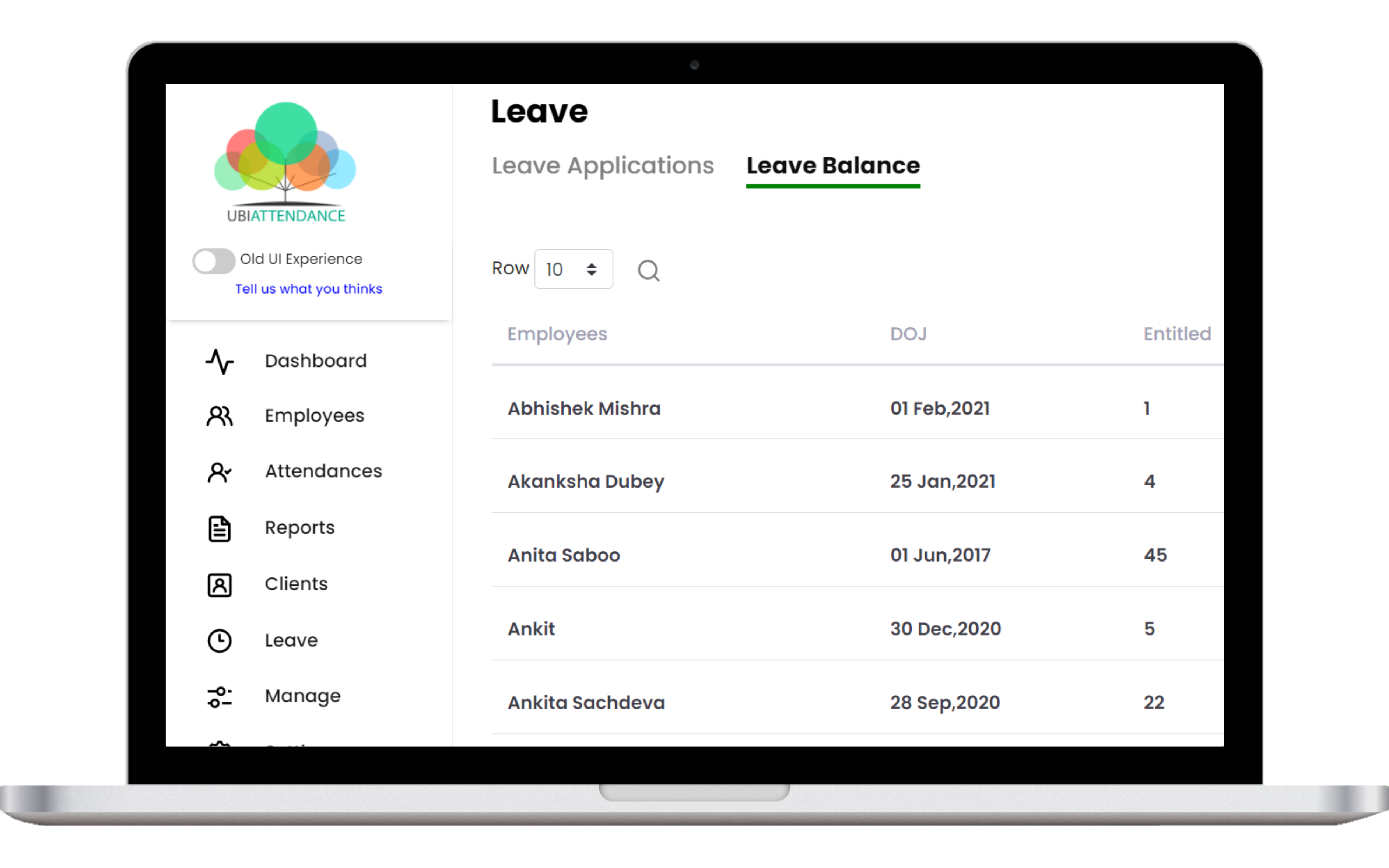 leave management app - Leave approval