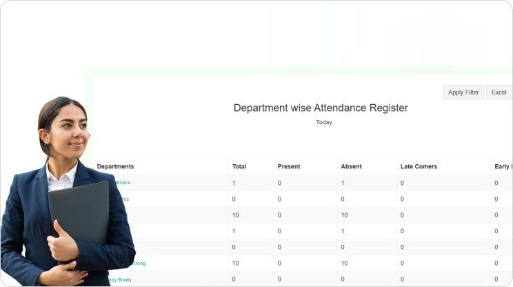Time and attendance app - Clock in & Clock out