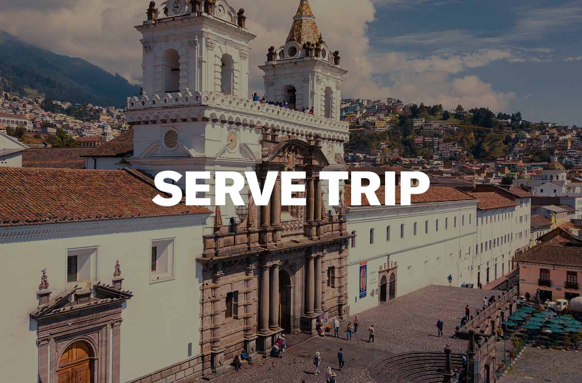 Definition Church serve trip team