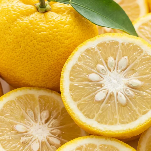 Yuzu fruit