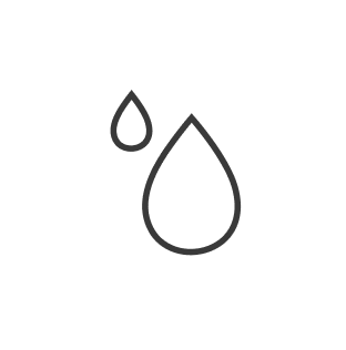 Icon of two drops Icon of two drops