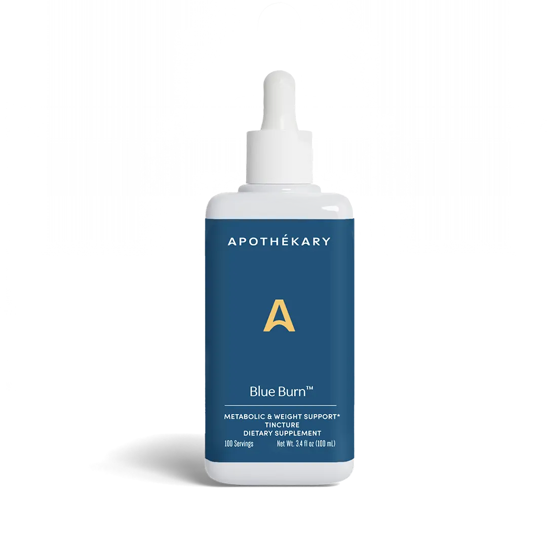 Blue Burn transparent POW