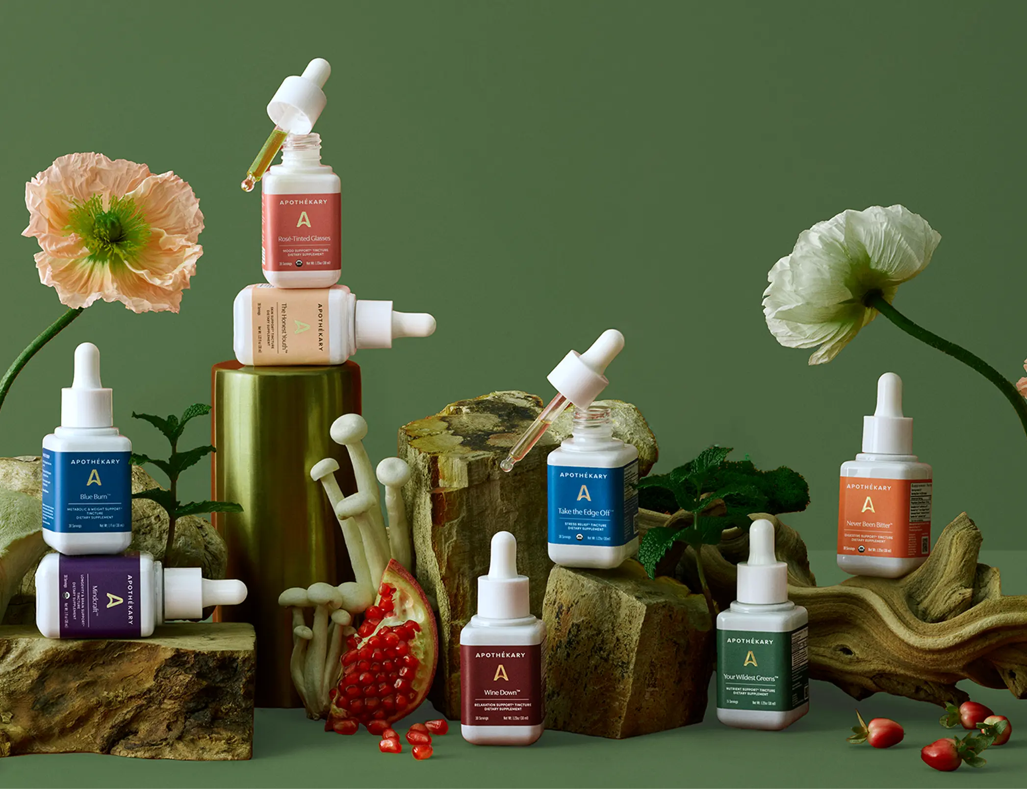 Assortment of Apothékary products