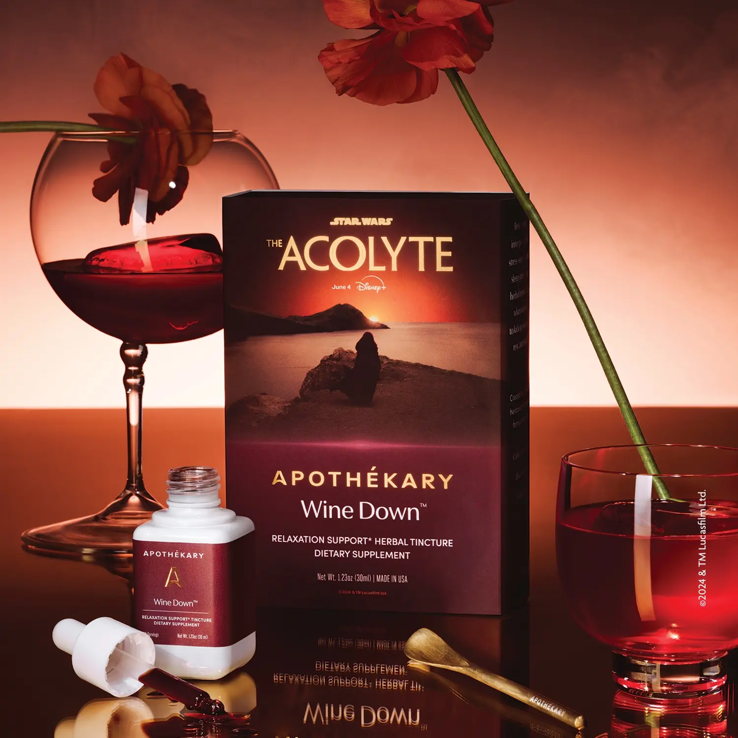 wine down acolyte collectors box
