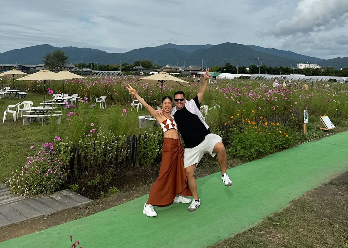 Local flower garden