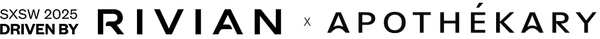 SXSW and apothekary logo SXSW and apothekary logo