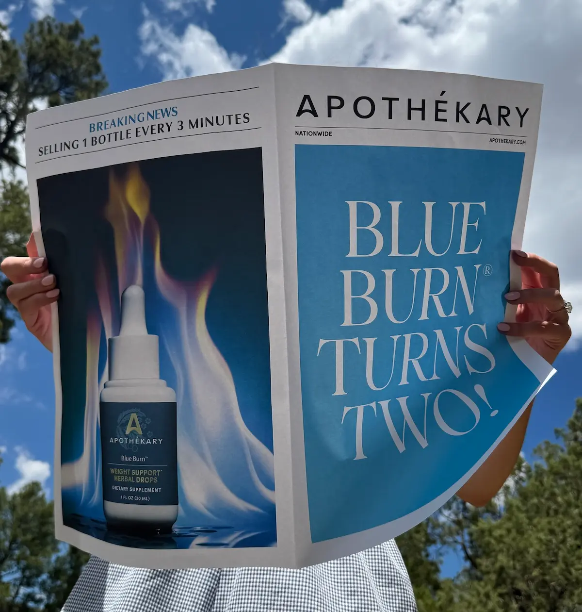 Blue Burn® Turns Two