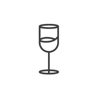 Icon of a wine glass Icon of a wine glass
