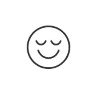 Icon of a smiley face Icon of a smiley face